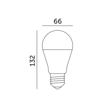 LED-lampa GS E27/22W/230V 3000K