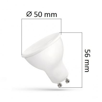 LED-lampa GU10/6W/230V 4000K