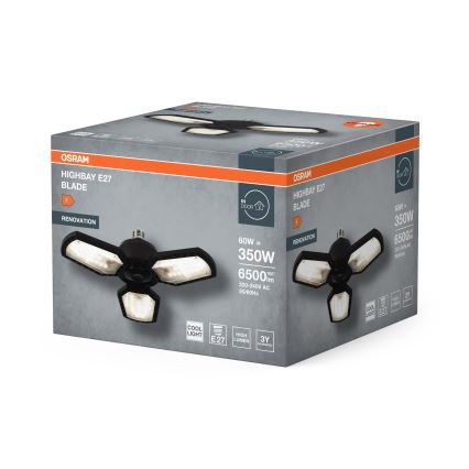 LED-lampa HIGHBAY E27/60W/230V 4000K - Osram
