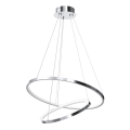 LED-lampa i kabel ROTONDA LED/51W/230V blank krom