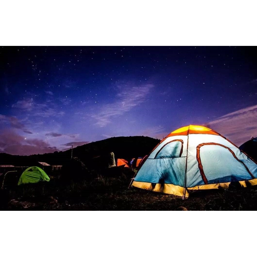 LED-lampa KLIP med USB-laddare LED/5W/5V 4000K