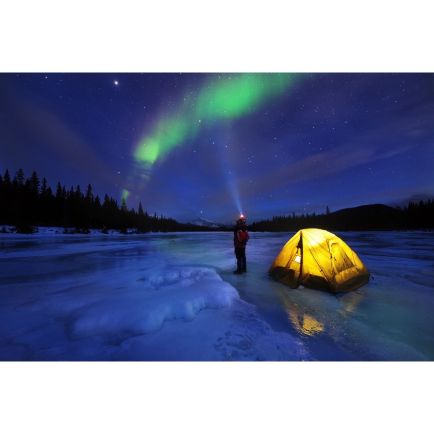 LED-lampa KLIP med USB-laddare LED/5W/5V 4000K