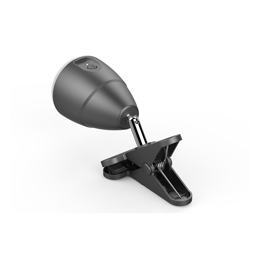 LED-lampa KLIP med USB-laddare LED/5W/5V 4000K