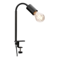 LED-lampa med klämma 1xE27/4,2W/230V 2700K svart