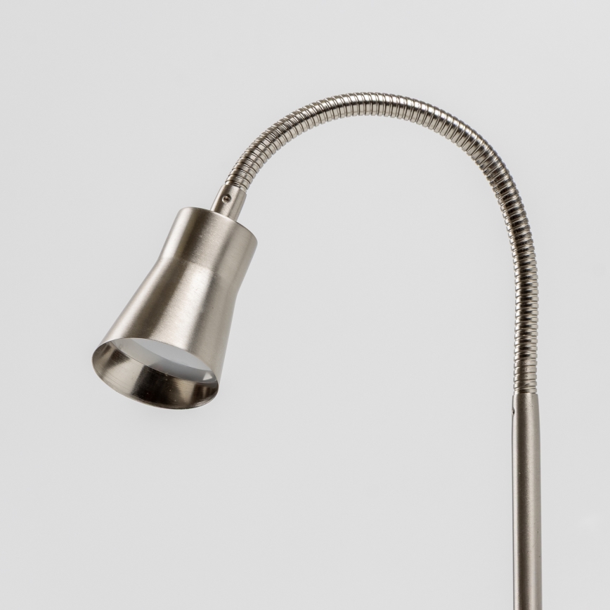 LED-lampa med klämma LED/3,2W/230V matt krom