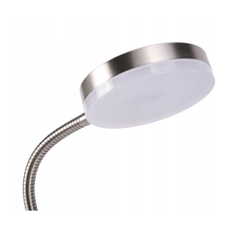 LED-lampa med klämma LED/3,2W/230V matt krom