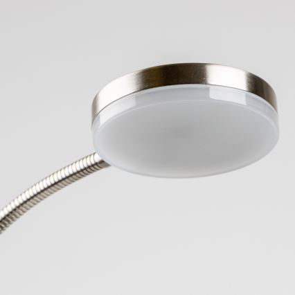 LED-lampa med klämma LED/3,2W/230V matt krom