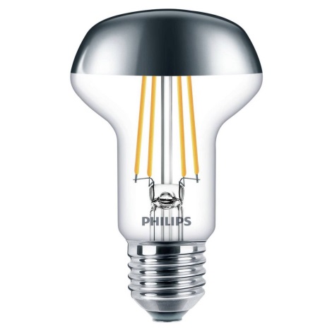 LED-lampa med spegeltak Philips DECO E27/4W/230V 2700K