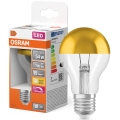 LED-lampa med speglad topp SUPERSTAR E27/7W/230V 2700K guldig - Osram