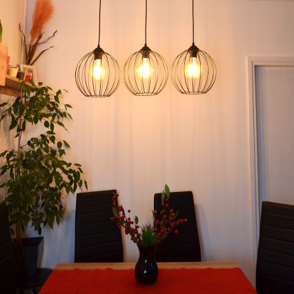 LED-lampa i tak med MERCURE 3xE27/15W/230V