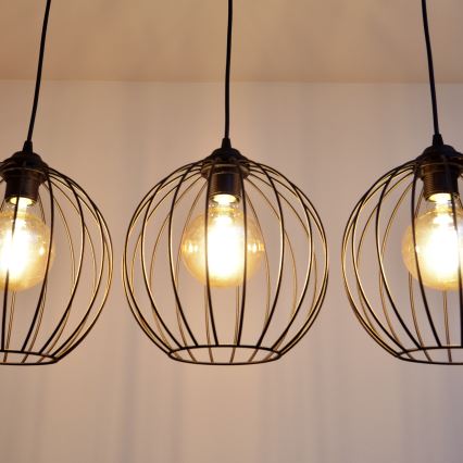 LED-lampa i tak med MERCURE 3xE27/15W/230V