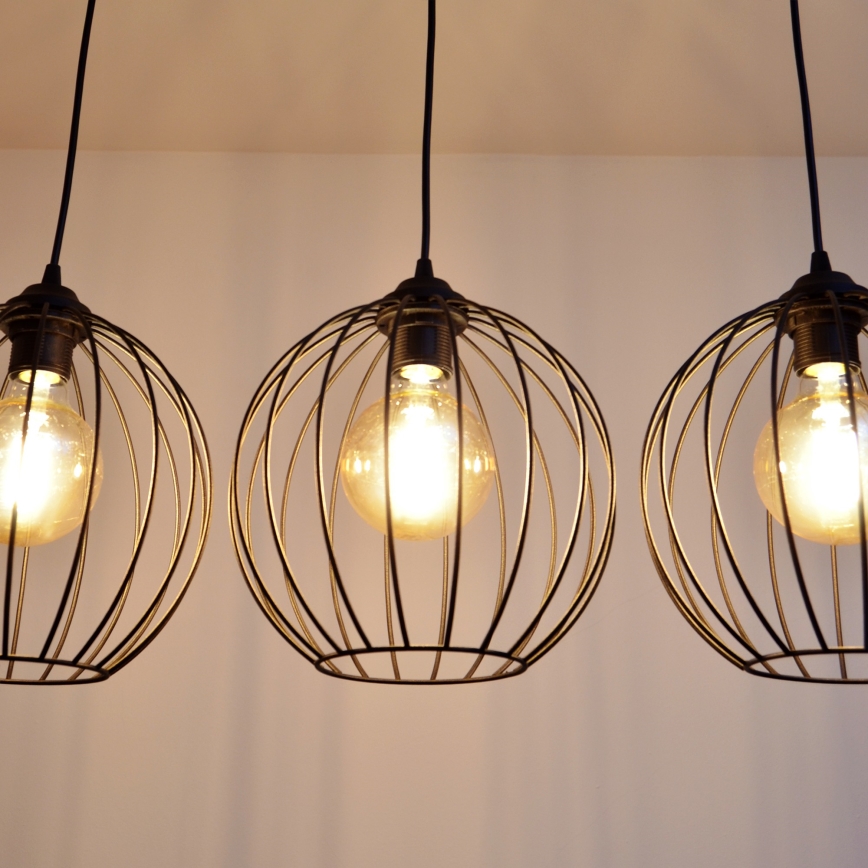 LED-lampa i tak med MERCURE 3xE27/15W/230V