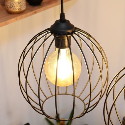 LED-lampa i tak med MERCURE 3xE27/15W/230V