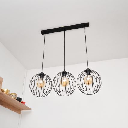 LED-lampa i tak med MERCURE 3xE27/15W/230V