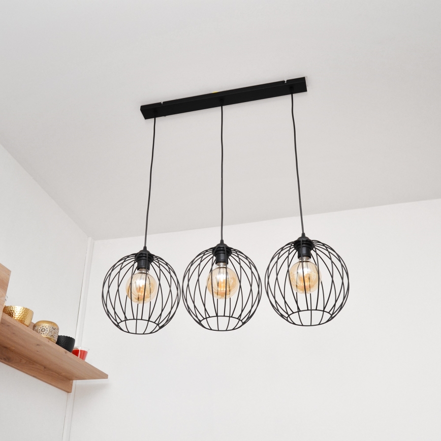 LED-lampa i tak med MERCURE 3xE27/15W/230V