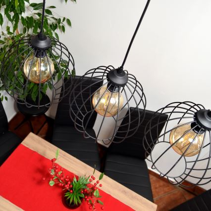 LED-lampa i tak med MERCURE 3xE27/15W/230V