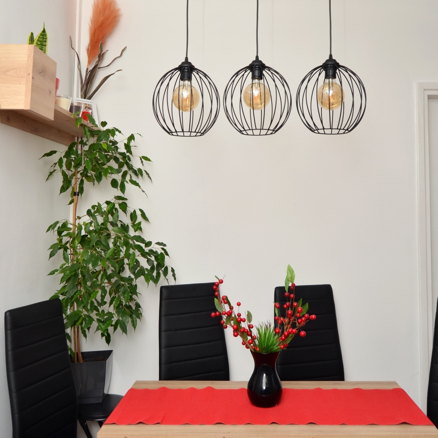 LED-lampa i tak med MERCURE 3xE27/15W/230V