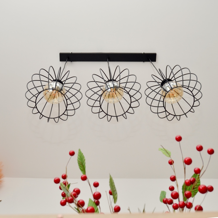 LED-lampa i tak med MERCURE 3xE27/15W/230V