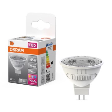 LED-lampa MR16 GU5,3/5,6W/12V 2700/4000/6500K 36° - Osram