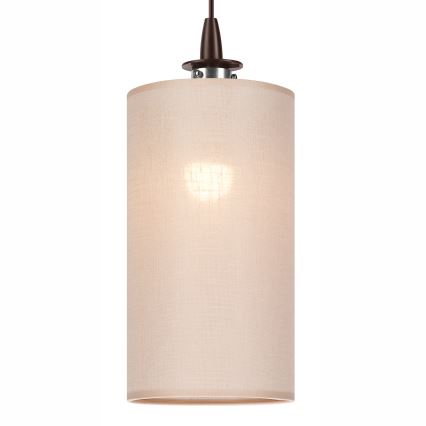 LED-lampa på kabel NOEL MINI 1xE27/60W/230V beige