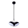 LED-lampa på kabel CROWD 3xLED/20W/230V svart