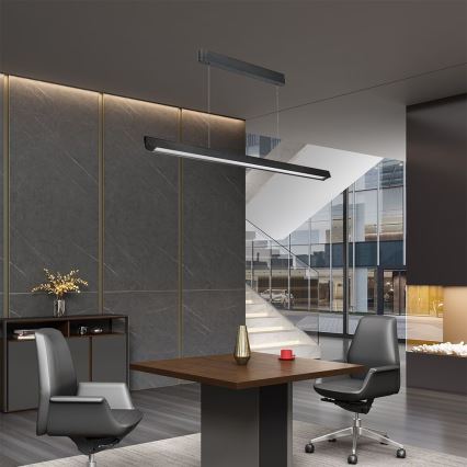 LED-lampa på kabel LED/36W/230V 3000/4000/6400K svart
