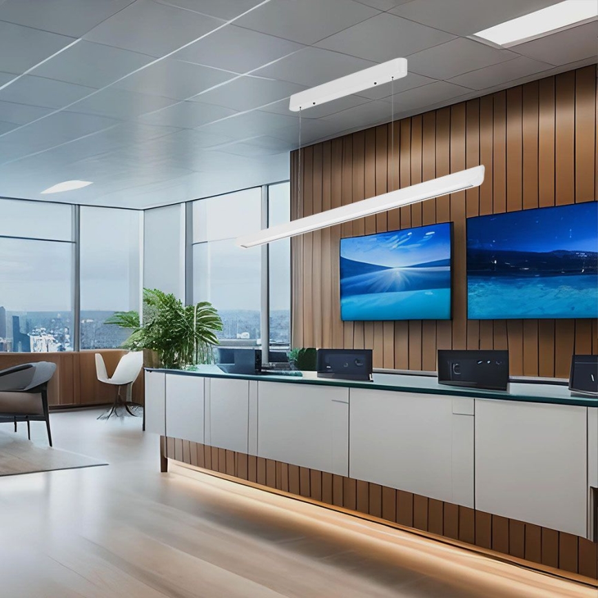 LED-lampa på kabel LED/36W/230V 3000/4000/6400K vit