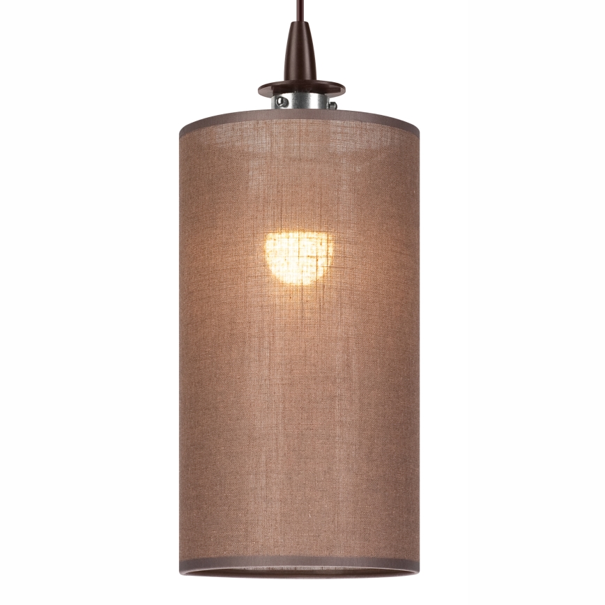 LED-lampa i kabel NOEL MINI 1xE27/60W/230V brun