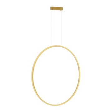 LED-lampa på kabel SATURNO LED/46W/230V Ø 80 cm IP44 guld
