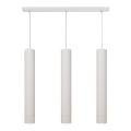LED-lampa på kabel TUBA 3xGU10/4,8W/230V vit