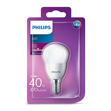 LED-lampa Philips E14/5,5W/230V 2700K