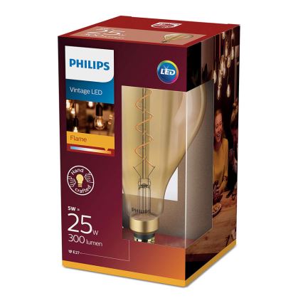 LED-lampa Philips E27/5W/230V 2000K - VINTAGE