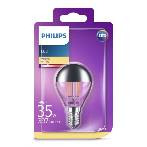 LED-lampa Philips VINTAGE E14/4W/230V 2700K