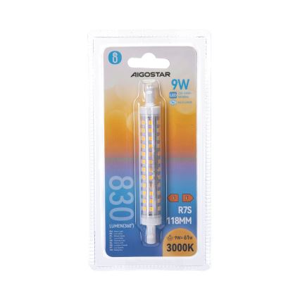 LED-lampa R7S/9W/230V 3000K - Aigostar