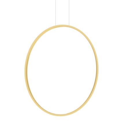 LED-lampa på kabel SATURNO LED/46W/230V Ø 80 cm IP44 guld