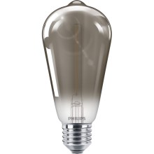 LED-lampa SMOKY VINTAGE Philips ST64 E27/2.3W/230V 2,700K