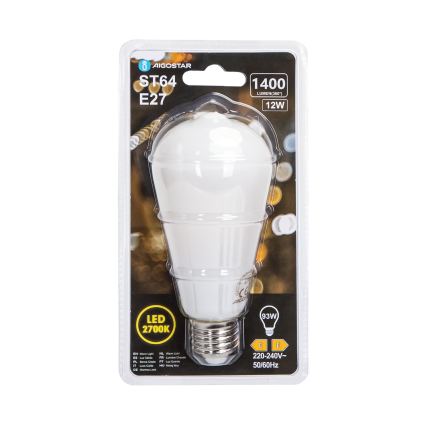 LED-lampa ST64 E27/12W/230V 2700K - Aigostar
