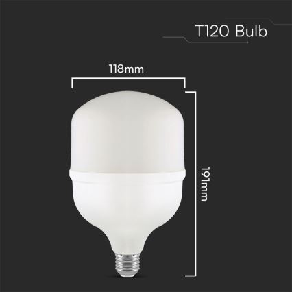 LED-lampa T120 E40 E27/40W/230V 6500K