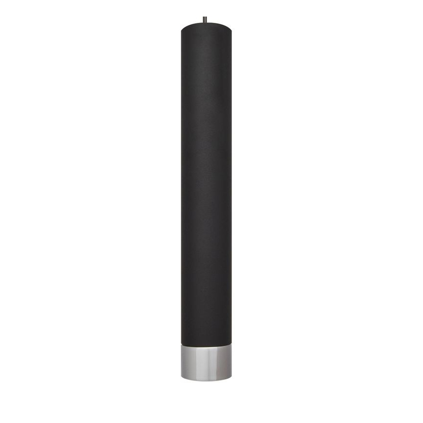 LED-lampa på kabel TUBA 3xGU10/4,8W/230V svart/glansig krom