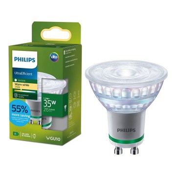 LED-lampa ULTRAEFFICIENT Philips PAR16 GU10/1,2W/230V 2700K