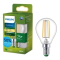 LED-lampa ULTRAEFFICIENT VINTAGE Philips P45 E14/1,2W/230V 2700K