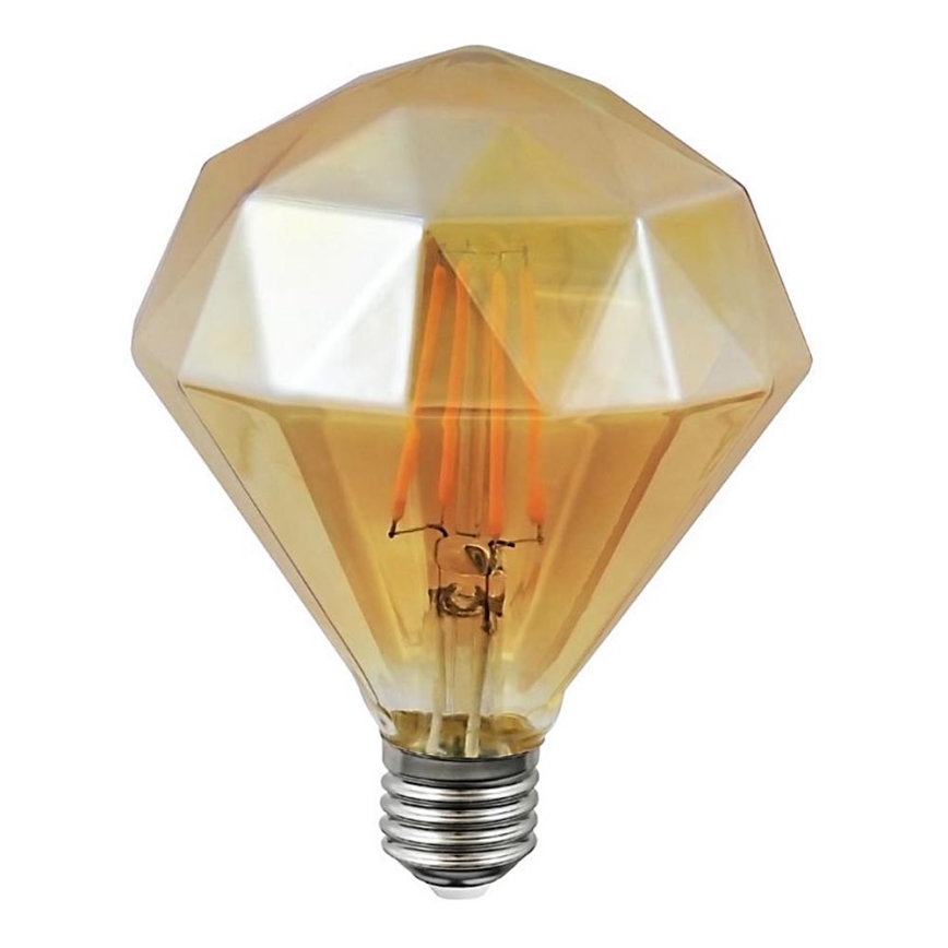 LED-lampa VINTAGE AMBER E27/4W/230V 2700K