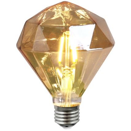 LED-lampa VINTAGE AMBER E27/4W/230V 2700K