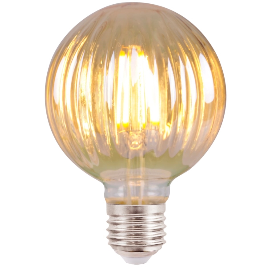 LED-lampa VINTAGE AMBER E27/4W/230V G100 2700K