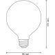LED-lampa VINTAGE AMBER E27/4W/230V G95 2700K