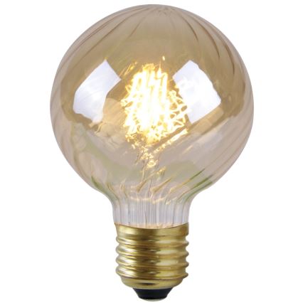 LED-lampa VINTAGE AMBER G95 E27/4W/230V 2700K