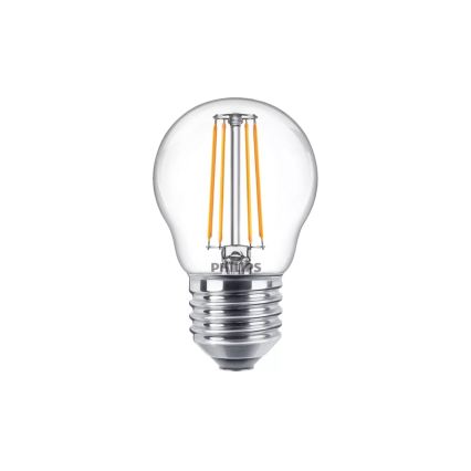 LED-lampa VINTAGE Philips P45 E27/4,3W/230V 2700K