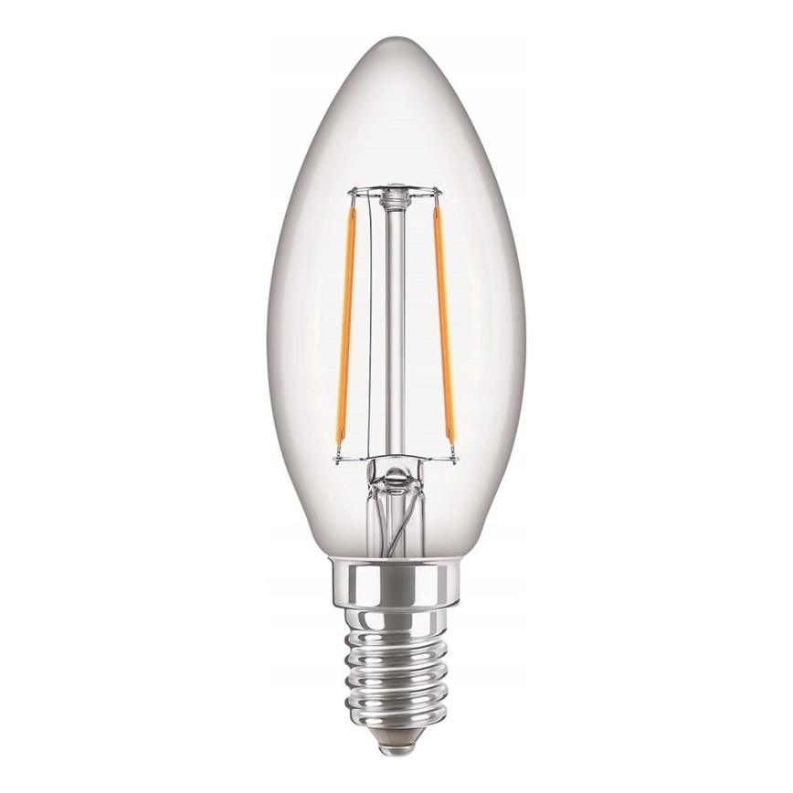 LED-lampa VINTAGE Philips Pila E14/2W/230V 2700K