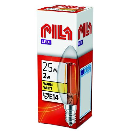LED-lampa VINTAGE Philips Pila E14/2W/230V 2700K
