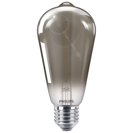 LED-lampa VINTAGE Philips ST64 E27/2.3W/230V 1,800K